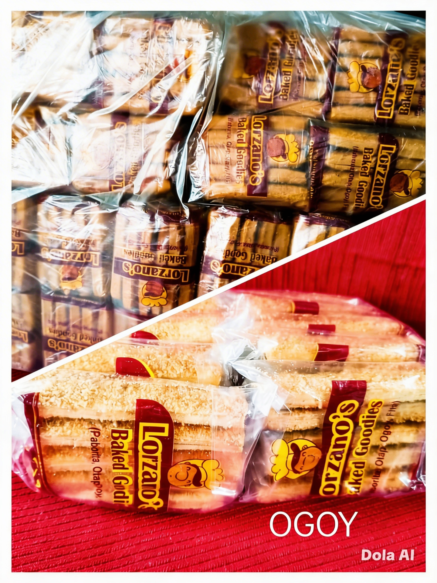 Lorzano's Baked Goodies Paborita packs